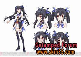 Noire from Hyperdimension Neptunia